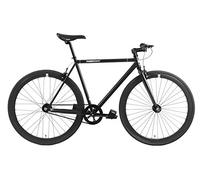 FabricBike Original - Bicicleta Fixed Gear Bike, Rueda 28 Pulgadas, Bicicleta de Piñón Fijo, Bici Single Speed, Cuadro Acero Hi-Ten, 10.45 kg (Talla M). (Fully Matte Black, M-53cm)