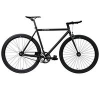 FabricBike Original Pro- Bicicleta Fixie, Piñon Fijo Flip-Flop, Single Speed, Cuadro Hi-Ten Acero, 10,45 kg. (Talla M) (Pro Fully Matte Black, M-53cm)