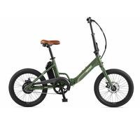 FabricBike Volt Bicicleta eléctrica Plegable, Cayman Green, 20"