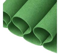 FabricLA - Tela de fieltro acrílico, material suave y no rígido, 183 cm de ancho, 1,6 mm de grosor, para manualidades, costura, acolchado y proyectos de bricolaje, 1 yarda precortada (verde 271)