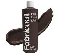 Fabricoat Pintura para tejidos de 125 ml proyectos de arte, manualidades y bricolaje - No tóxica, lavable - Pinte sobre ropa y telas - Ideal para zapatos, camisetas, ropa, denim (Marrón Oscuro)
