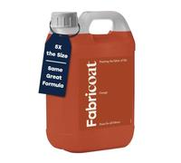 Fabricoat pintura para tejidos - Restaura o cambia el color de cualquier tela - Pinta directamente sobre la tela - Transforma cualquier cosa: sofás, pantallas, interiores de coche (2.5L, Naranja)