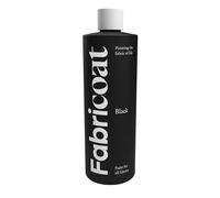 FabriCoat - Pintura para tela, utilizada para restaurar o cambiar el color de tapicería, muebles suaves, interiores de automóviles, ropa y calzado. (500 ml, negro)