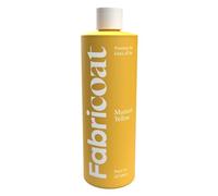Fabricoat Pintura para telas restaura o cambia el color de cualquier tela: sofás, pantallas de lámparas e interiores de coches (500 ml, Amarillo Mostaza)
