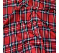 Fabrics-City Red Original Schottenkaro Stoff black watch Tartán Baumwollstoff Kiltstoff schottische Muster Karomuster zum Nähhen Textil für Trachten Mode Dekoration Hobby historisch, 2410