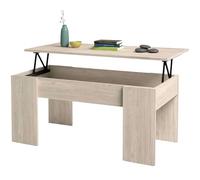 Fabrikit Mesa de Centro elevable Low salón Comedor Color Color Sahara Estilo Moderno Mueble 100x45x50cm
