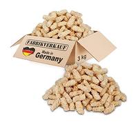 FABRIKVERKAUF (3 kg / 240 Piezas) Encendedor ecológico para chimeneas y barbacoas - Madera Natural y Cera Vegetal - Lana de leña, Pastillas de Encendido - Ideal para Chimenea, Estufa, Fuego, Fogatas