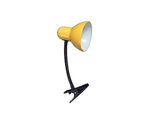 FABRILAMP AKUNADECOR Flexo De Sobremesa Clip Con Pinza Amarillo