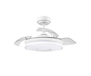 FABRILAMP AKUNADECOR Ventilador Blanco Modelo Dani S Dc Led 3 Temperaturas Y Mando A Distancia