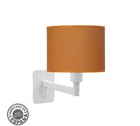 Fabrilamp aplique abatible moda 1xe14 blanco/naranja 26x17x28 cm