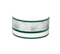 Fabrilamp aplique caledonia blanco/verde 1xe27 33cm