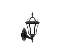 FABRILAMP Aplique Comino Negro Ip44 en policarbonato