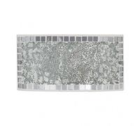 Fabrilamp aplique mosaico en cromo rectangular modelo tenor