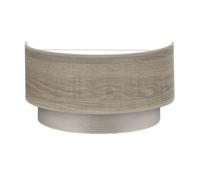 Fabrilamp aplique tania 1xe27 madera gris 15x30x16 cm