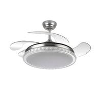 Fabrilamp Biliku Ventilador de Techo Motor DC Mando y Aspas Retráctiles