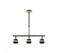 Fabrilamp Colgante Beethoven Negro Oro 3xgu10