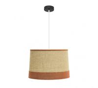 Fabrilamp colgante de saco con acabado naranja modelo tietar