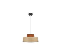 Fabrilamp colgante natural/calabaza modelo jia 1luz regulable