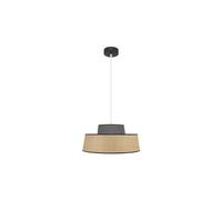 Fabrilamp colgante natural/gris modelo jia 1luz regulable