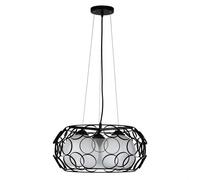 Fabrilamp colgante peregrino 3xe27 negro 45d
