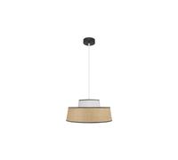 Fabrilamp colgante regulable modelo jia 1luz natural/blanco