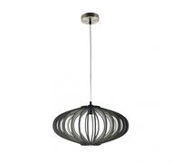 Fabrilamp colgante sapelli 1xe27 madera café 45d