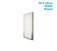 Fabrilamp donwlight de superficie 36w modelo plano en niquel