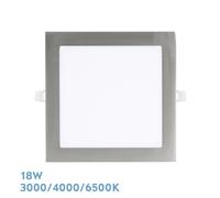 Fabrilamp downlight empotrar abaco 18w 3000-4000-6500k niquel 1620lm c