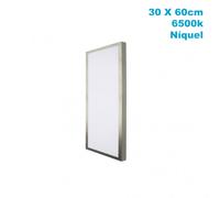 Fabrilamp downlight plano acabado niquel superficie