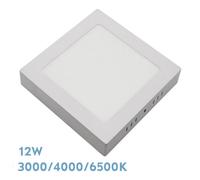 Fabrilamp downlight superf.gabro 12w 3000k-4000k-6500k blanco 1080lm 3