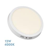 Fabrilamp downlight superf. thulita 12w 4000k blanco 960lm 2,8x17x17 c