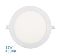 FABRILAMP Downlight Tanzanita 12w 4000k Blanco 1080lm 1,3x16,5x16,5 Cm Corte 15d