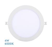 Downlight aluminio color blanco serie tanzanita 8cm