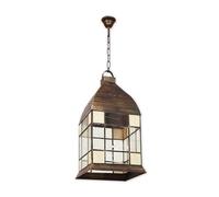 Fabrilamp farol grande mudejar 3xe27 beis (67x32x32)