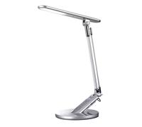 Fabrilamp flexo clase 7w 3000-4500-6000k plata 595lm puerto usb tempor