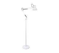 FABRILAMP Flexo De Pie Articulable blanco modelo RUTILO