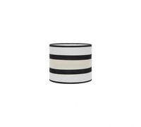 Fabrilamp karla - lámpara de mesa blanco/beige e14 (Ø17 x 17 x 15 cm