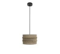 Fabrilamp lampara colgante de la serie kala rustica acabado beige de