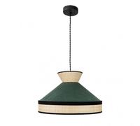 Fabrilamp lampara colgante de techo modelo fabrizio en color verde