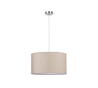 FABRILAMP Lampara Colgante modelo Chanza en Cromo/beis