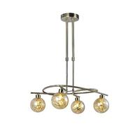 Abrila Varanasi Cuero - Lámpara Moderna Regx50x32 Cm