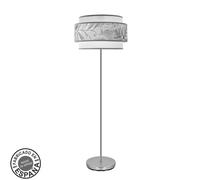 Fabrilamp lámpara de pie salon 3p camerun 1xe27 cromo/blanco/gris 40d
