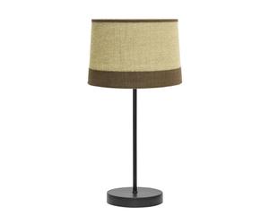 Fabrilamp lampara de sobremesa acabado en saco/marron modelo tietar
