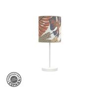 Fabrilamp lámpara de sobremesa pequeña etiopia 1xe14 blanco/estampad