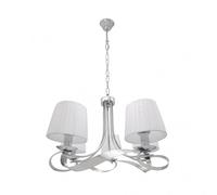 Fabrilamp lampara de techo con pantallas serie baeza de 5 luces