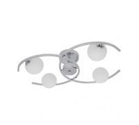 Fabrilamp lampara de techo de 4 luces modelo conil color cromo