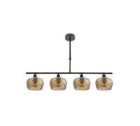 Abrila Estela Marrón - Lámpara Moderna 4Xe14