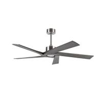 Fabrilamp Nadir Ventilador de Techo con Temporizador y Mando Gris