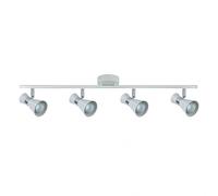 Regleta 4 luces metal color blanco serie mã¡ximo 69.5cm 69.5 cm