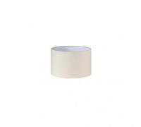 Fabrilamp - pantalla cilindrica dori e27 beige 22dx22dx15h cm tejido p